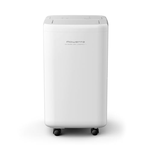 Rowenta Extreme Dry Compact +, Deshumidificador 16L/día para Habitaciones hasta 40m², Secado Ropa 30% Más Rápido, Silencioso, 3 Modos con Temporizador, Indicador Humedad, Compacto y potente, DH5260 - imagen 2