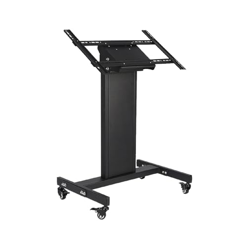 Soporte universal móvil para TV ajustable en altura miniatura 1