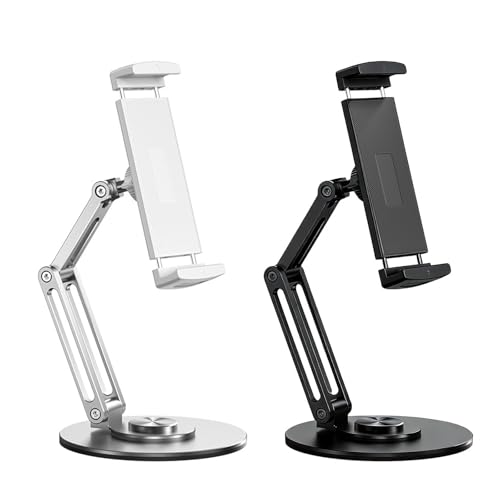 Support de tablette avec base rotative à 360 degrés compact en alu - 7