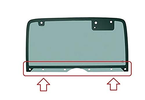 PPR Industries 87-95 Aftermarket Replacement for Jeep Wrangler Hard Top Back Glass Lower 6-Bolt Hardware Kit PPR Industries MX-2701 K Ball studs not included - Thumbnail 6