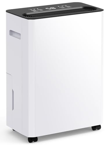 Luftentfeuchter Elektrisch 12L/Tag, Energiesparender...