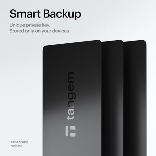 Image of TANGEM Crypto Wallet Pack of 6 - Trusted Cold Storage Hardware Wallet