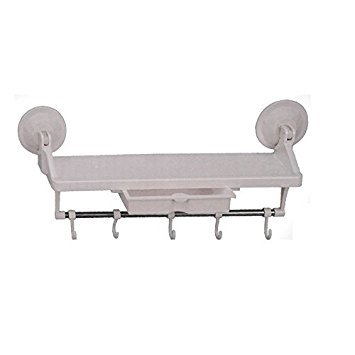 Ad Fresh Convenient Rack Single Storage Boxes for Kitchen Drawers with 5 Hook