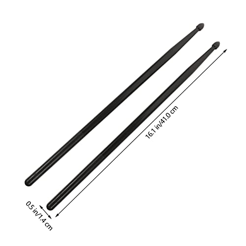 Baquetas de nailon negras 41 cm para percusión miniatura 3