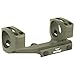 Warne Scope Mounts XSKEL30OD Warnex 40mm Mounts, Gen 2 Extended Skeletonized Msrx 40mm Mount Picatinny-Style with Rings, 1Piece, 30mm Tube Diameter, Olive Drab Green