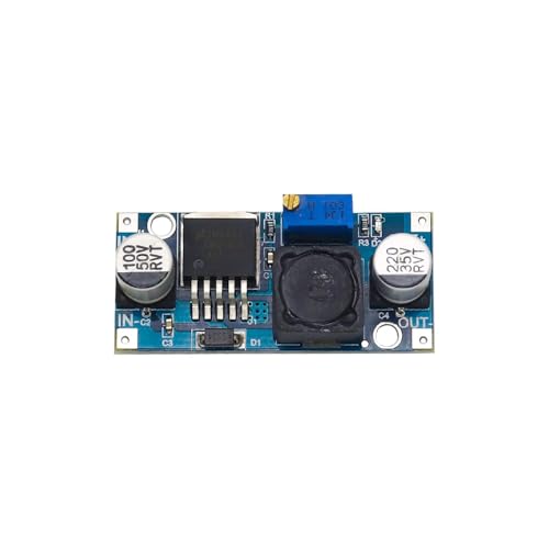 Image of LM2596 DC-DC Buck Converter Step Down Module - Adjustable 3A Voltage Regulator, 4.5-40V Input, Pack of 2
