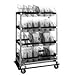 MXIV4 -Open Cart, 8 Baskets - MetroMax i Sloped Basket Cart, Metro - Each