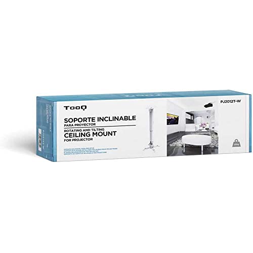 SOPORTE PROYECTOR TOOQ PJ2012T-W MAX.20KG BLANCO