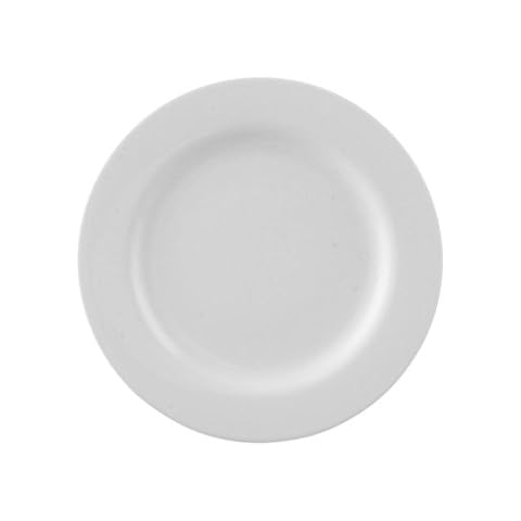 Rosenthal Moon Weiß Frühstücksteller 22 cm Fahne Cover