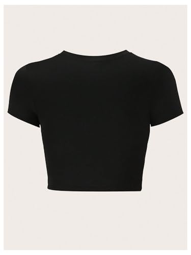 Verdusa Women's Y2K Baby Tees for Women Graphic Crop Tops 90s T-Shirt Vintage Outfit2