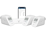 Homematic IP Smart Home Starter Set Heizen – WLAN + Heizkörperthermostat – Basic, Digitale Einzelraumsteuerung für Heizung per App, Alexa & Google Assistant, einfache Installation, Heizkosten sparen