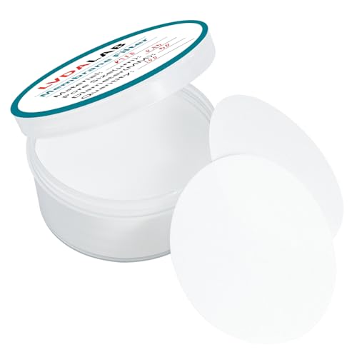 Image of PTFE Hydrophilic Membrane Filter, Hydrophilicity Membrane Round Disc Filters, 50 mm Diameter, 0.45m Pore Size, Pack of 100-Non Sterile