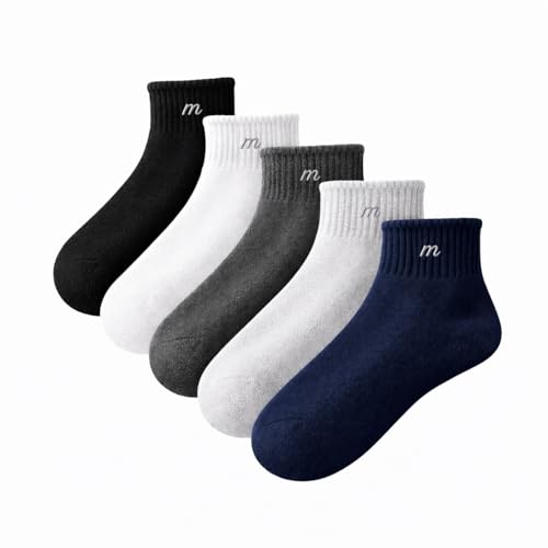 Image of Cotton Socks for Woman | Summer Socks for Women | Women Ankle Length Socks, Soft & Stretchable, Pastel Cute COLOURS, Lightweight Anti-Odor Daily Wear Gym Sports Athletic Socks