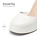 Imagen de DREAM PAIRS Zapatos de tacón Cerrados para Mujer