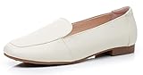 VenusCelia Women's Charming Flats Shoe, Beige, 9 Wide