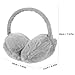 Abaodam Plush Womens Earmuffs Warm Ear Protection Winter Ear Warmers for Women Fashionable Accessory