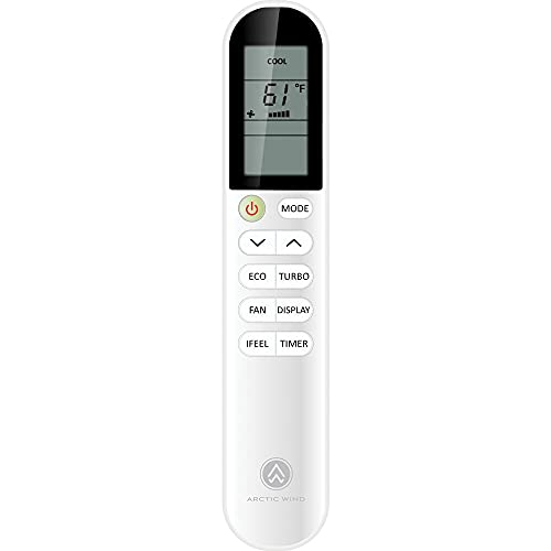 Arctic Wind 115V 10,000 Btu Window Air Conditioner And Dehumidifier For Small-Medium Rooms Up To 450 Sq.ft., Powerful Cooling Window Ac Unit With Remote Control, Timer And Adjustable Air Direction #TOP3