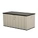 Lifetime 60254 Heavy-Duty Outdoor Storage Deck Box, 150 Gallon, Desert Sand/Brown