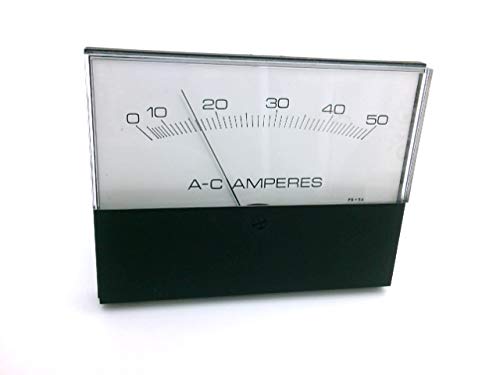 MODUTEC714574 0-50 A-C AMPERES, Panel Meter