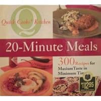 20-minute Meals (Quick Cooks' Kitchen) 076075747X Book Cover