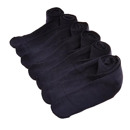 Angelina 6-Pair-Pack Girls Winter Tights #001_Navy_Medium