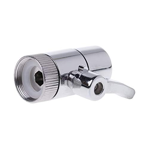 Ocobudbxw Wasserfilter Wasserhahn Umstellventil Ro System 1/4 Zoll 2,5/8 Zoll 3/8 Zoll Rohrverbinder Wasserreiniger Wasserabscheider Umstellventil Einzelschnitt Schalter