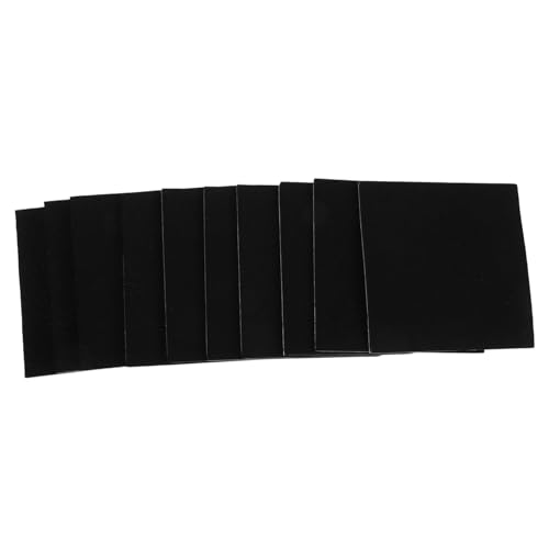 Veemoon 10pcs Neoprene Foam Pads Oil-Resistant Fire Retardant Insulation Blocks for Automotive Home Industrial Use Versatile Impact-Protection Cushioning