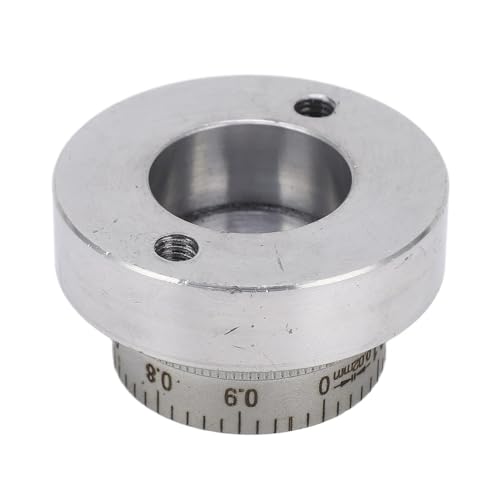 Volante de torno de 50 mm y 2 pulgadas con manivela y escala regulable de aluminio 4