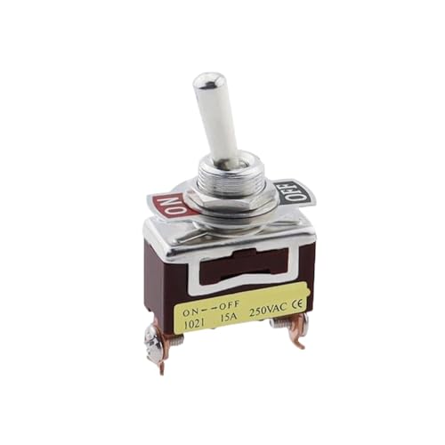 Interrupteur à bascule SPST robuste 12V 250VAC mini commutateur ON OFF - 2
