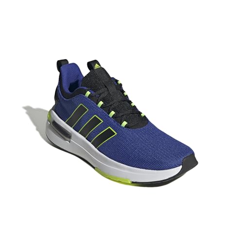 adidas Men's Racer Tr23 Shoes, Semi Lucid Blue Core Black Lucid Lemon, 123