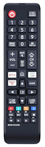 BN59-01315B Universal Remote Control Compatible for Samsung RU7020 UE43RU7020 UE55RU7020 RU7100 UE43RU7100 UE50RU7100 QE50Q60T QE55Q60T QE55Q65T QE49Q80T TV