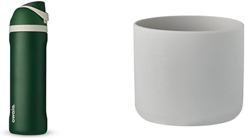 Miniatura 1 de Owala Harry Potter FreeSip - Bota aislada de acero inoxidable y silicona para botella de agua, funda protectora antideslizante para botella de agua,