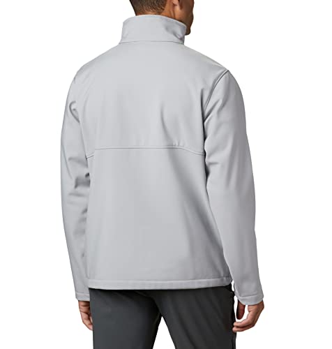 Columbia Casaco masculino Ascender softshell resistente à água e ao vento - Columbia cinza, pequeno