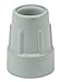 Cantidad 4x: 22mm Conteras Virolas De Goma Para Muletas Y Bastones - Gris - Por Lifeswonderful®