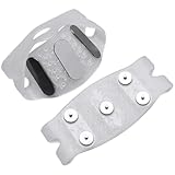 De Agarre - Puños Antideslizantes para Nieve Y Hielo De 5 Garras | Crampones Antideslizantes, para Zapatos con Tacos De Tracción De Buena Elasticidad, Crampones con Picos De Hielo Pa
