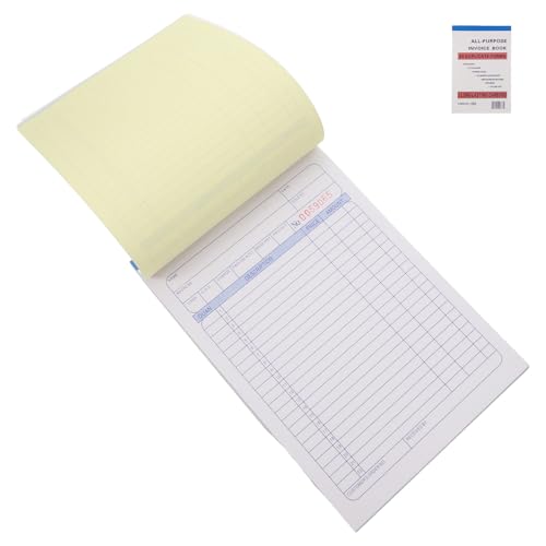 Libro de pedidos para pequeñas empresas Alipis y cuadernos de control de recibos