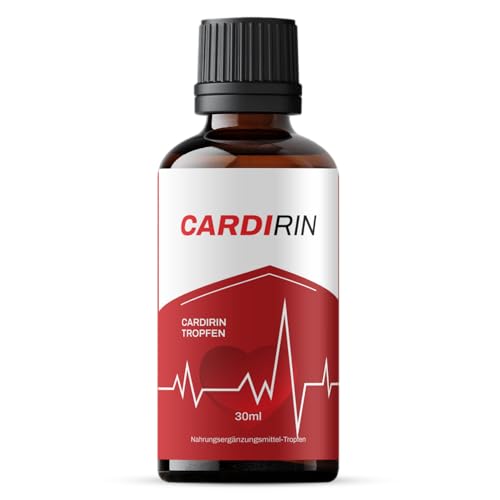 Cardirin Tropfen, Nahrungsergänzungsmittel, Flüssige Formel, 30ml Cardirin Tropfen, Nahrungsergänzungsmittel, Flüssige Formel, 30ml