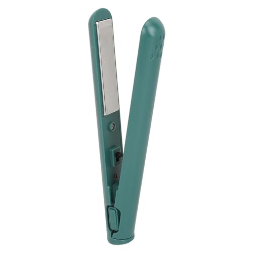 Plancha para cabello portátil color verde miniatura 1