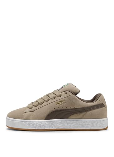 PUMA Adulto Suede XL Zapatillas, Ice Coffee Flat Bronze Beige Brown, 40 EU