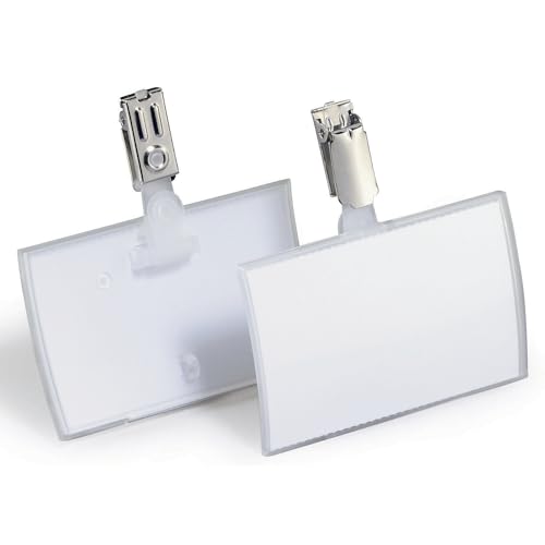 Clip pliable avec clip de fixation stable DURABLE 54 x 90 mm