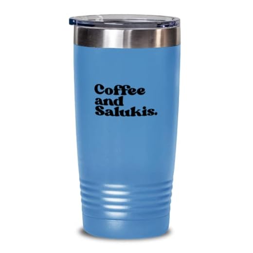 Saluki Dog Lover 70s Retro Dog Owner Mom Dad Travel Mug, Gifts, Tumbler, Home Office Decor, Coffee Cup, Unique Gag Idea, Him Her