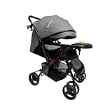 Amulay Carriola Reversible Plegable Ultra Ligera Tilo Con Sombrilla Ajustable| Ruedas con Freno y Amortiguación| Arnés 5...