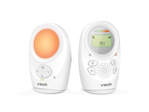 VTech DM1211 Audio Baby Monitor, Long range,Baby monitor with 2-way talk, Noise Level Display, Temperature Sensor, Soothing Sounds, Parent Unit Belt Clip - Image 3