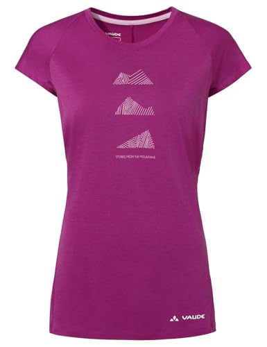 T-shirt laine VAUDE Tekoa femme | Confort anti-irritation outdoor