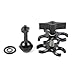 NovelGoal Aluminum Ball Clamp Mount for Underwater Diving Light Arms 3-Hole and Ball Head Adapter for Scuba Diving Lights Arm Fixture LED Hero 5/4/3 Camera (with Ball Adapter 3)