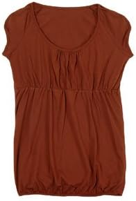 Organic Cotton Nejma Top - Boa Style (Brown-medium)