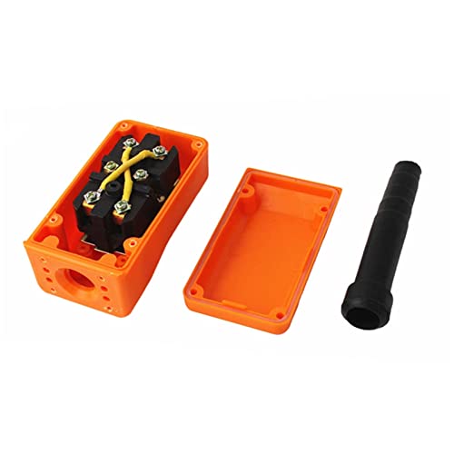 Bouton poussoir pour palan électrique orange étanche triphasé 380V - 3