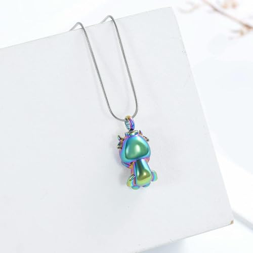 Collier urne funéraire de qualité supérieure : souvenir vache - 4