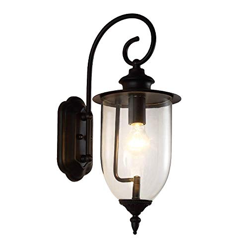 Sconce créatif de personnalité luminaire mural en verre pour entrée