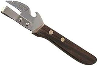 De Luca Lever Opener and Bottle Opener in Wood and Stainless Steel